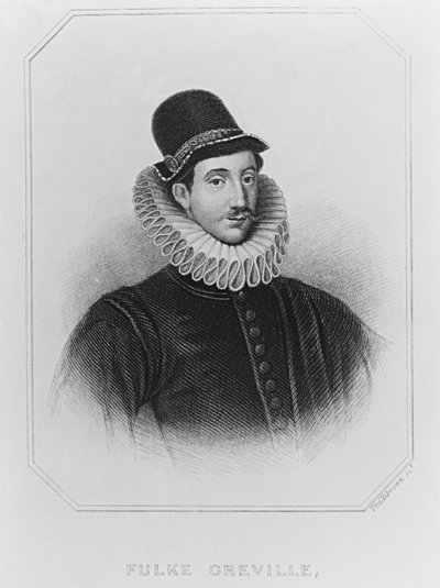 Porträt von Fulke Greville (1554-1628), 1. Baron Brooke, aus 